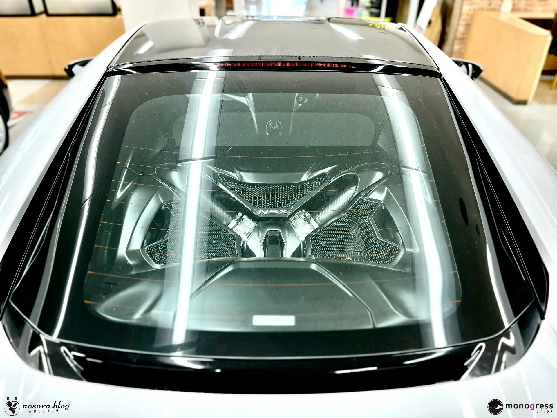 HONDA NSX エンジンルーム