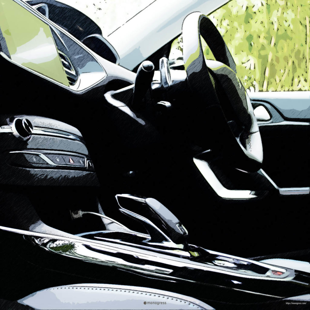 Peugeot 308SW Cockpit Illust