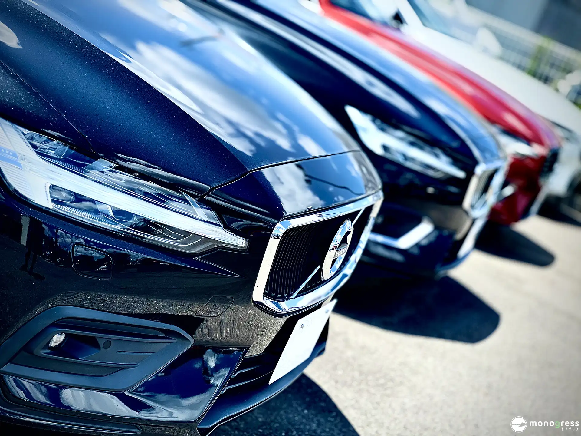 VOLVO XC60(SPA) がズラリと並ぶ